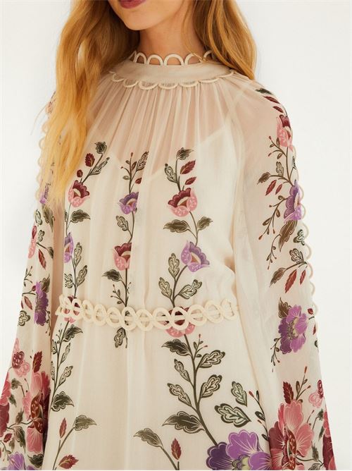 Rococo dress FARM RIO | 345530ROCOCOFLOWERSCREAM26091